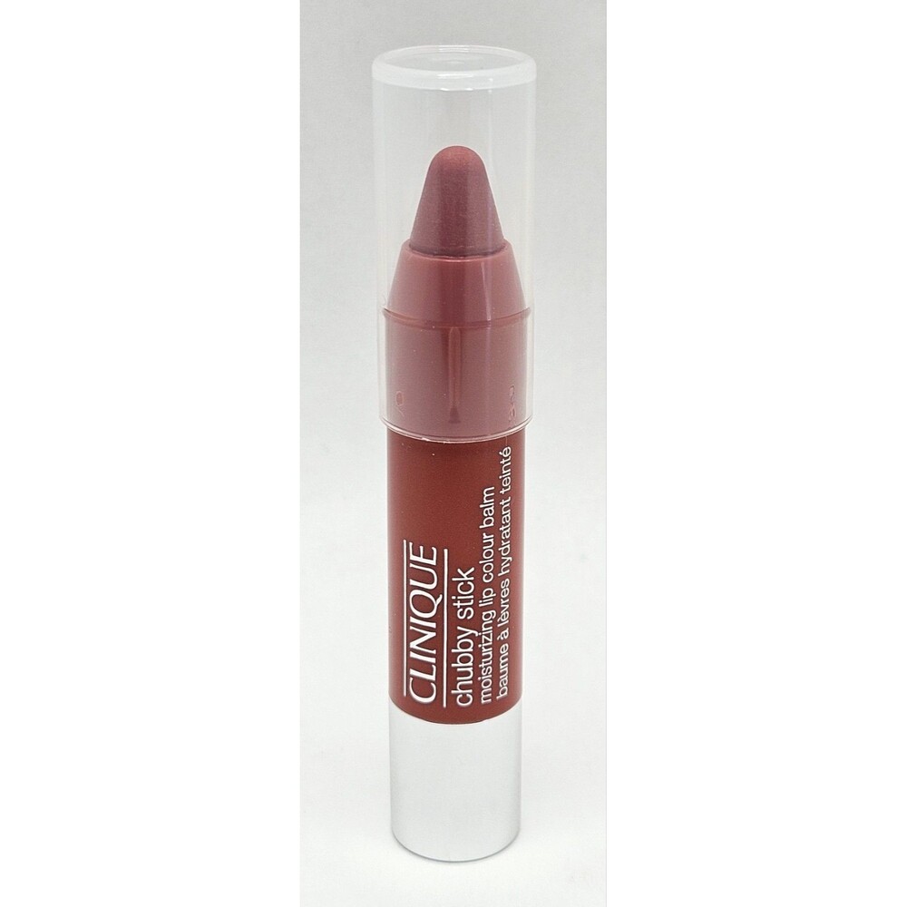 CLINIQUE #04 MEGA MELON CHUBBY STICK MOISTURIZING LIP COLOUR BALM NEW